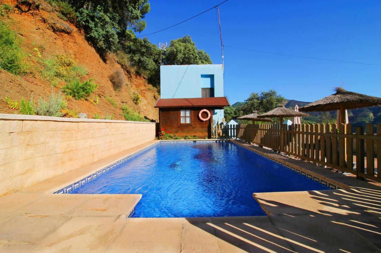 Casas Rurales Juzcar Centro Bagian luar foto