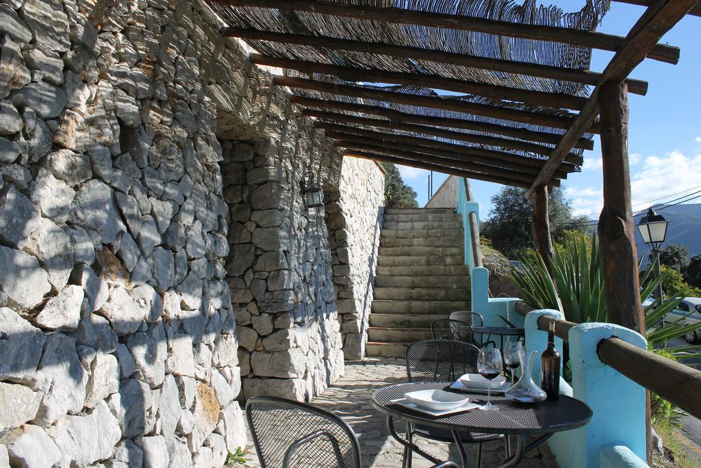 Casas Rurales Juzcar Centro Bagian luar foto