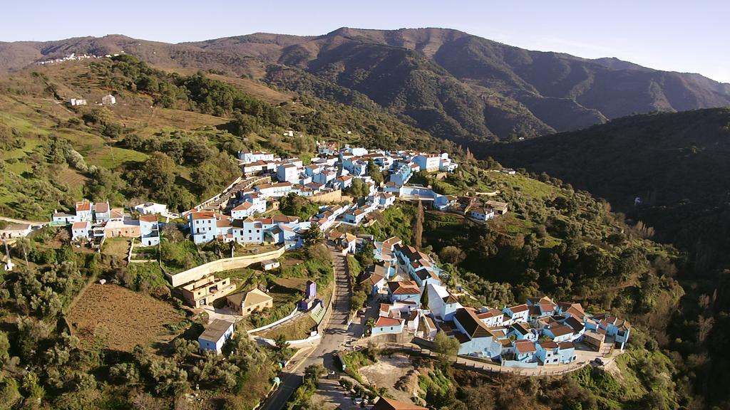 Casas Rurales Juzcar Centro Bagian luar foto